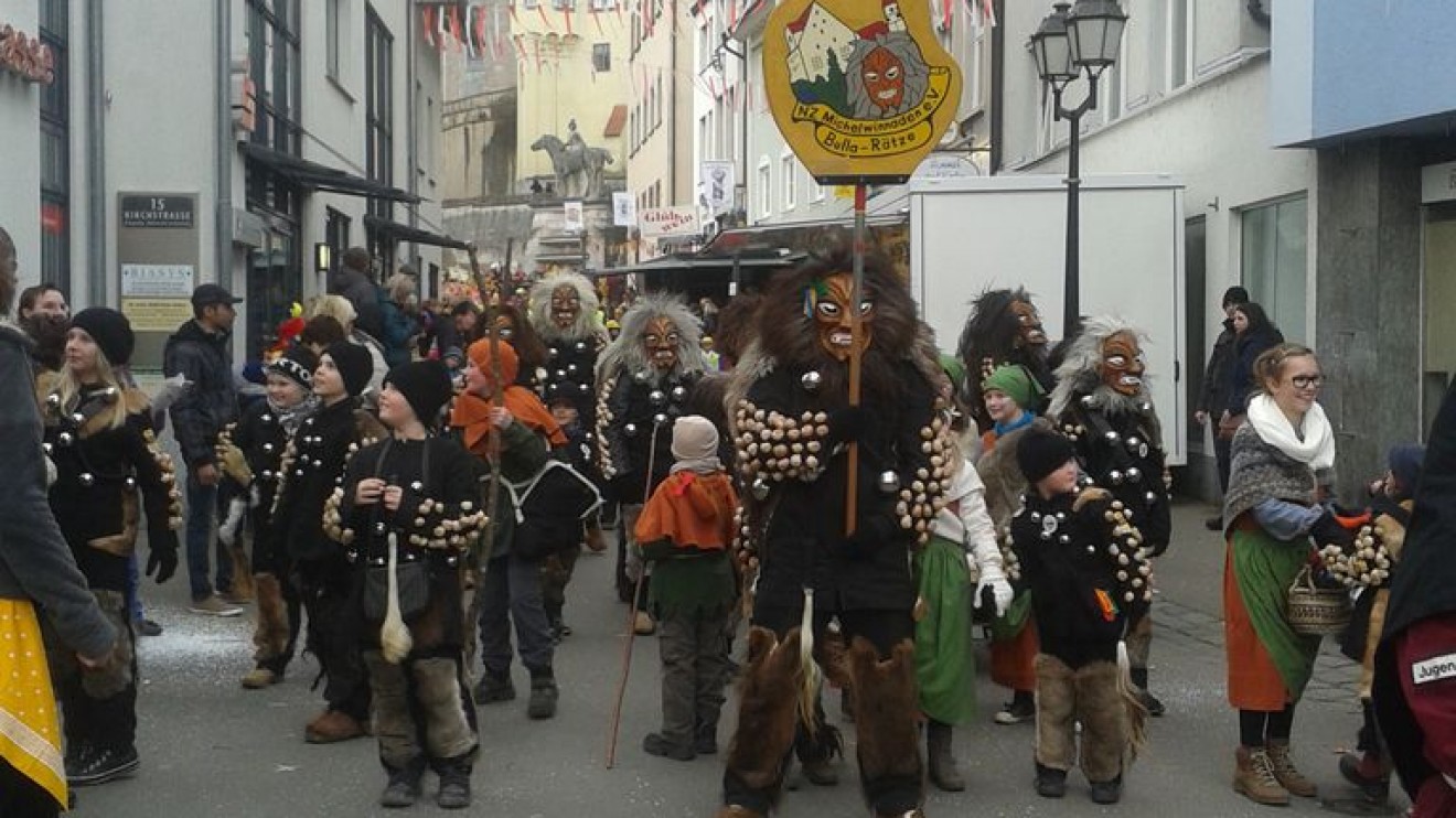 Kinderumzug des ANR-Ringtreffen in Weingarten 08.02.2014